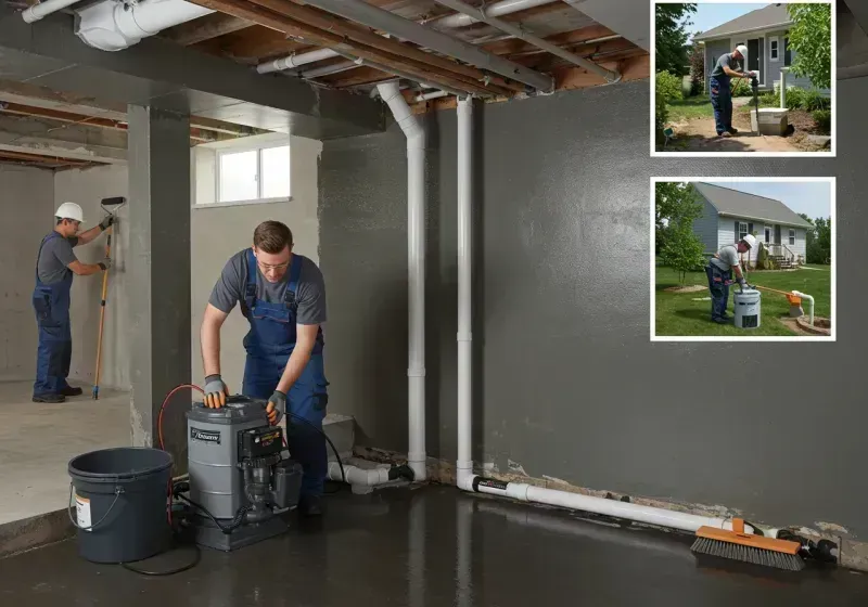 Basement Waterproofing and Flood Prevention process in Wamego, KS